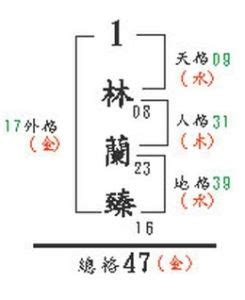 人格 總格|五格